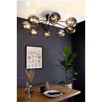 ECO-Light 9120-PL8 NERO NEPTUN, 8xG9 Deckenleuchte G9 Schwarz von ECO-Light