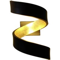 ECO-Light LED-HELIX-AP2 NER LED-HELIX-AP2 NER LED-Wandleuchte 6W LED Gold, Schwarz von ECO-Light