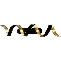 ECO-Light LED-HELIX-PL4 NER LED-HELIX-PL4 NER LED-Deckenleuchte LED 20W Gold, Schwarz ECO-Light LED-HELIX-PL4 NER LED-HELIX-PL4 NER LED-Deckenleuchte LED 20W Gold, Schwarz von ECO-Light