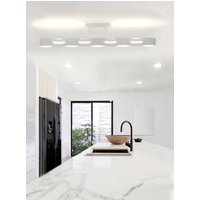 ECO-Light LED-WAVE-PL-NIK LED-WAVE-PL-NIK LED-Deckenleuchte LED 35W Nickel (matt), Chrom von ECO-Light