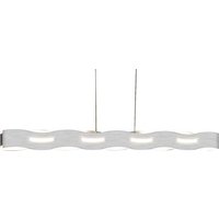 ECO-Light LED-WAVE-S-NIK LED-WAVE-S-NIK LED-Pendelleuchte LED 35W Nickel (matt), Chrom von ECO-Light