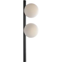 ECO-Light Wandleuchte 9110-AP2 NERO Wandleuchte E14 Weiß, Schwarz von ECO-Light