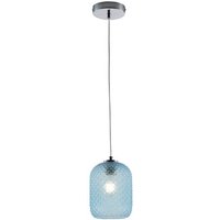 ECO-Light Ashford I-ASHFORD-S15 BLU Pendelleuchte E27 Blau von ECO-Light