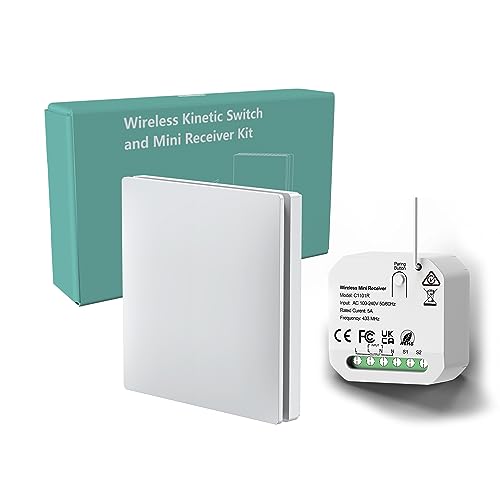 Mini ECO-NEWLEAF Wireless Switch and Receiver, Relocate On/Off Switch or Quick Create for Lamp 1000W von ECO-NEWLEAF