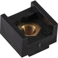 Eco Schulte - Eco Ersatzgleiter passend zu Gleitschiene gs-h für Gleitschienentürschließer, schwarz von ECO SCHULTE