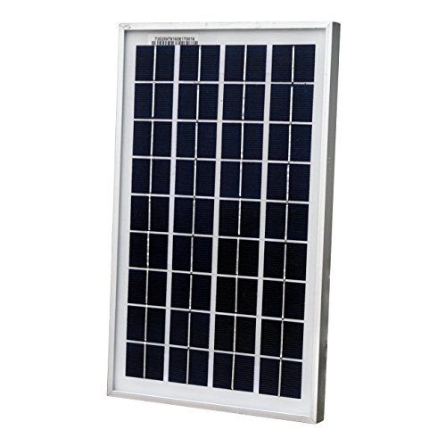 ECO-WORTHY Solarpanel 10W Solarmodul 12v Solarzelle Pv 12 Volt zum Aufladen von 12V Batterien von ECO-WORTHY