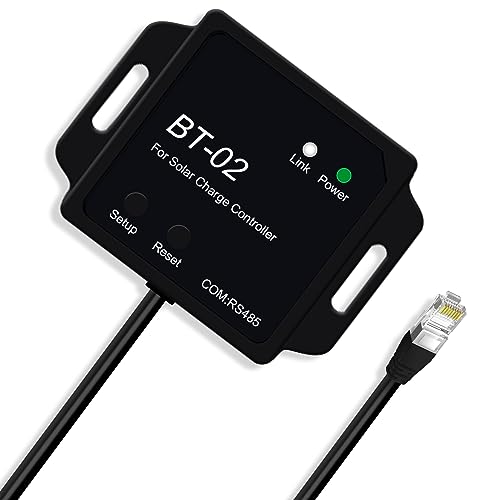 ECO-WORTHY Bluetooth-Modul-Kommunikationsanschluss zur drahtlosen Überwachung von Echtzeit-Einblicken Präzise Steuerung, kompatible Solarladeregler, Batterieladegerät, Wechselrichter von ECO-WORTHY