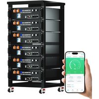 ECO-WORTHY LiFePO4 48V 100Ah Bluetooth, 30,72KWh Lithium batterie mit 100A BMS, Server Rack Solarbatterie für Solaranlage ECO-WORTHY LiFePO4 48V 100Ah Bluetooth, 30,72KWh Lithium batterie mit 100A BMS, Server Rack Solarbatterie für Solaranlage von ECO-WORTHY