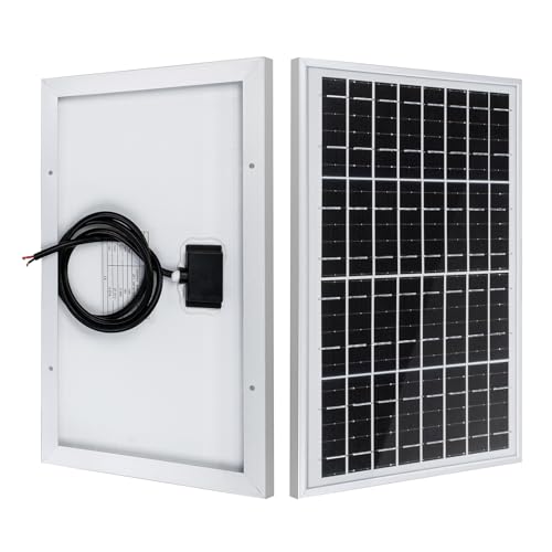 ECO-WORTHY Solarpanel 10W 12v Mono PV Solarmodul zum Aufladen von 12V Batterien,geeignet für Hütte, Dach, Garten und Wohnwagen, Camping ECO-WORTHY Solarpanel 10W 12v Mono PV Solarmodul zum Aufladen von 12V Batterien,geeignet für Hütte, Dach, Garten und Wohnwagen, Camping von ECO-WORTHY