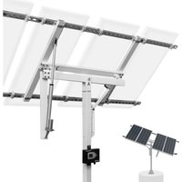 Eco-worthy - Solar Tracker System (30% mehr Leistung) mit Tracker Controller, Halterung für Solarpanel, Hoche Stabilität, Geeignet für von ECO-WORTHY