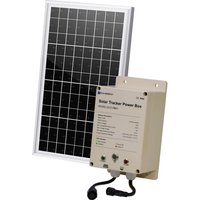 Eco-worthy - Power Box für Solar Tracker System IP65 Wasserdicht:10W monokristallines Solarpanel + 6AH 12V LiFePO4 Akku Batterie mit 3000+ Zyklen und von ECO-WORTHY