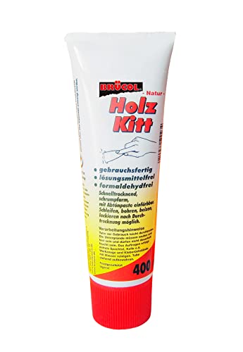 HOLZ KITT 400g Holzkitt Holzreparatur Reparaturkitt Holzspachtel Holzkleber Kleber Leim Füllstoff Reparaturkitt von ECO