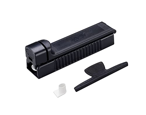 ZIGARETTENSTOPFER Champ aus Kunststoff Zigarettenfertiger Zigarettenzubereiter Zigaretten Stopfer Fertiger 4 Farben Stopfer 46 (Schwarz) von ECO