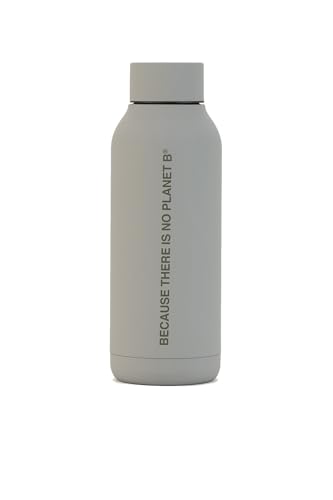 ECOALF No Planet Wiederverwendbare Thermosflasche, Edelstahl, 510 ml, Grau von ECOALF