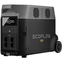 ECOFLOW Delta Pro Powerstation LiFe Schwarz mit Laderegler von EcoFlow