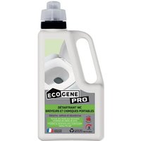 Entkalker für WCs mit Mahlwerken und tragbaren chemischen Entkalkern 1L ECOGENE PRO von ECOGÈNE