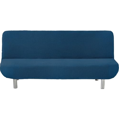 ECOMMERC3 Bi-elastischer Jacquard-Sofabezug für 3-Sitzer-Sofa, Clic-Clac, blau, atmungsaktiv, vollständiger Schutz und einfache Installation, spanische Herstellung ECOMMERC3 Bi-elastischer Jacquard-Sofabezug für 3-Sitzer-Sofa, Clic-Clac, blau, atmungsaktiv, vollständiger Schutz und einfache Installation, spanische Herstellung von ECOMMERC3