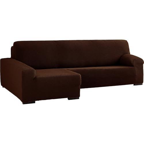ECOMMERC3 Bielastischer Sofabezug für Chaiselongue-Sofa, mit langem Arm Links – Bezug für Chaiselongue, Braun, anpassbar an alle Modelle – Sofabezug, anpassbar mit Schaumstoff ECOMMERC3 Bielastischer Sofabezug für Chaiselongue-Sofa, mit langem Arm Links – Bezug für Chaiselongue, Braun, anpassbar an alle Modelle – Sofabezug, anpassbar mit Schaumstoff von ECOMMERC3