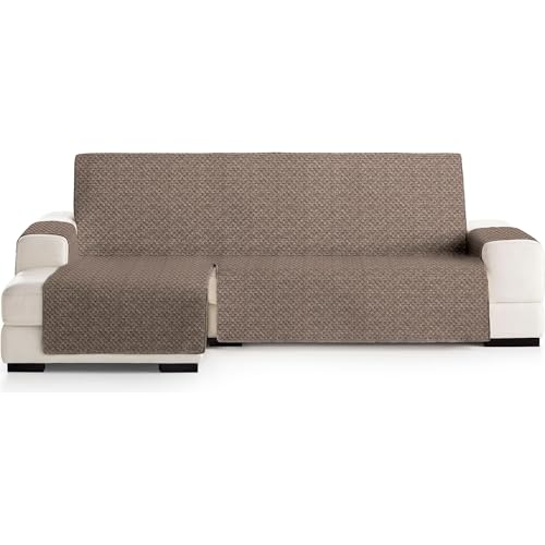 ECOMMERC3 Chaiselongue-Sofabezug, extra Links, vielseitig verstellbar und einfach anzubringen, Bezug für ChaiseLongue, rechts, Braun, ideal für Teilschutz und Verwendung mit Haustieren ECOMMERC3 Chaiselongue-Sofabezug, extra Links, vielseitig verstellbar und einfach anzubringen, Bezug für ChaiseLongue, rechts, Braun, ideal für Teilschutz und Verwendung mit Haustieren von ECOMMERC3