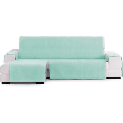 ECOMMERC3 Elastischer Sofabezug für Chaiselongue, Links, mit verstellbaren Gummibändern, kompatibel mit Ecksofas Links oder rechts von ECOMMERC3