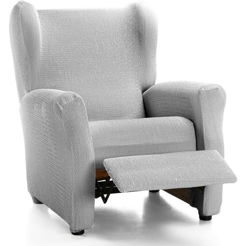 ECOMMERC3 Sofaüberwurf für Relaxsessel - Farbe Hellgrau - rutschfest und super verstellbar, 100% Made in Spain ECOMMERC3 Sofaüberwurf für Relaxsessel - Farbe Hellgrau - rutschfest und super verstellbar, 100% Made in Spain von ECOMMERC3
