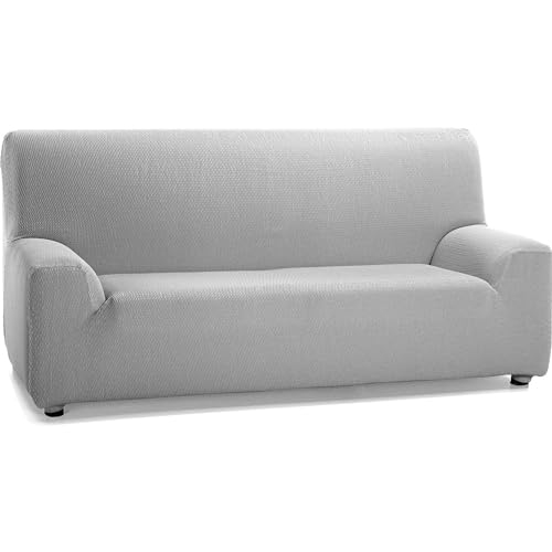 ECOMMERC3 Elastischer und extra weicher Sofabezug für 2-Sitzer-Sofa, verstellbar, Farbe Alma, 100% Made in Spain von ECOMMERC3