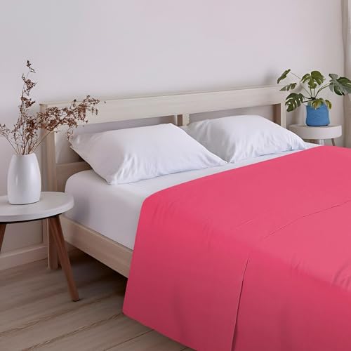 ECOMMERC3 Extra weiches und bequemes Bettlaken für Betten mit 160 cm, Kirschfarben, atmungsaktiv, pflegeleicht ECOMMERC3 Extra weiches und bequemes Bettlaken für Betten mit 160 cm, Kirschfarben, atmungsaktiv, pflegeleicht von ECOMMERC3