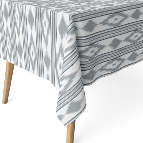 ECOMMERC3 Fleckabweisende Tischdecke für rechteckigen Tisch, Größe 100x140 cm | Schmutzabweisende Tischdecke, extra weich und wasserdicht, Islas GRIS ECOMMERC3 Fleckabweisende Tischdecke für rechteckigen Tisch, Größe 100x140 cm | Schmutzabweisende Tischdecke, extra weich und wasserdicht, Islas GRIS von ECOMMERC3