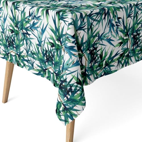 ECOMMERC3 Fleckabweisende Tischdecke für rechteckigen Tisch, Größe 300 x 140 cm, schmutzabweisende Tischdecke, extra weich und wasserdicht, Blau ECOMMERC3 Fleckabweisende Tischdecke für rechteckigen Tisch, Größe 300 x 140 cm, schmutzabweisende Tischdecke, extra weich und wasserdicht, Blau von ECOMMERC3