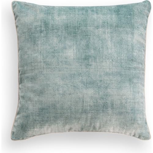 ECOMMERC3 Kissenbezug, 45 x 45 cm, mit schmutzabweisender Beschichtung, perlgrau, idealer Schutz vor verschütteten Flüssigkeiten und leicht zu reinigen von ECOMMERC3