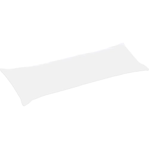 ECOMMERC3 Kissenbezug, 45 x 85 cm, 2er-Pack, extra weich, atmungsaktiv und robust – 100, Weiß von ECOMMERC3