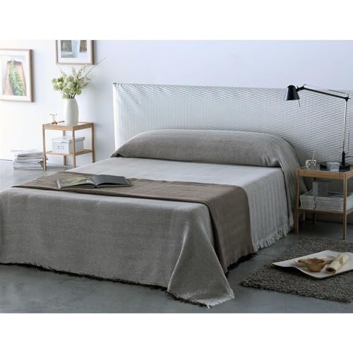 ECOMMERC3 | Mehrzweck-Tagesdecke, Größe 130 x 180 cm, für Sofa oder Bett, Mehrzweckdecke, extra weich, Braun von ECOMMERC3