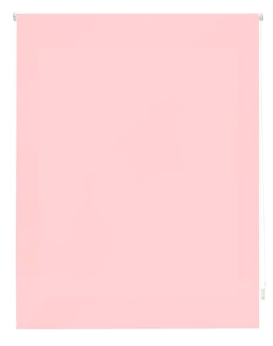 ECOMMERC3 | Premium lichtdurchlässiges Rollo Größe 100 x 175 cm - Rollo Stoffgröße 97 x 170 cm - lichtdurchlässiges Rollo Rosa von ECOMMERC3