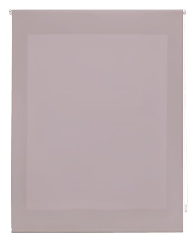 ECOMMERC3 | Premium lichtdurchlässiges Rollo Größe 120 x 175 cm - Rollo Stoffgröße 117 x 170 cm - lichtdurchlässiges Rollo Pastell Violett von ECOMMERC3