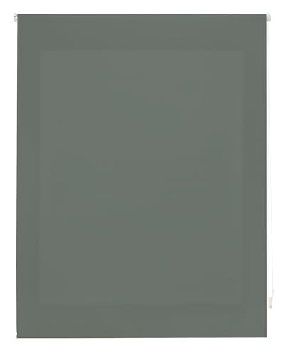 ECOMMERC3 | Premium lichtdurchlässiges Rollo Größe 120 x 175 cm - Rollo Stoffgröße 117 x 170 cm - lichtdurchlässiges Rollo Pastellgrau von ECOMMERC3