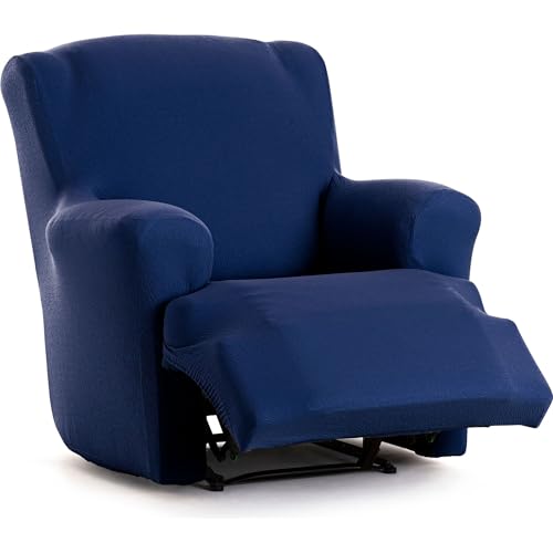 ECOMMERC3 Relax-Sesselbezug, bi-elastisch, einteilig, Bezug für gemeinsame Füße, Blau, mit Befestigungsschäumen ECOMMERC3 Relax-Sesselbezug, bi-elastisch, einteilig, Bezug für gemeinsame Füße, Blau, mit Befestigungsschäumen von ECOMMERC3