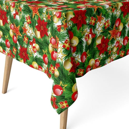 ECOMMERC3 | Schmutzabweisende Tischdecke für rechteckige Tische 140x140 cm - Extraweiche, wasserdichte, schmutzabweisende Tischdecke, Farbe Stern ECOMMERC3 | Schmutzabweisende Tischdecke für rechteckige Tische 140x140 cm - Extraweiche, wasserdichte, schmutzabweisende Tischdecke, Farbe Stern von ECOMMERC3