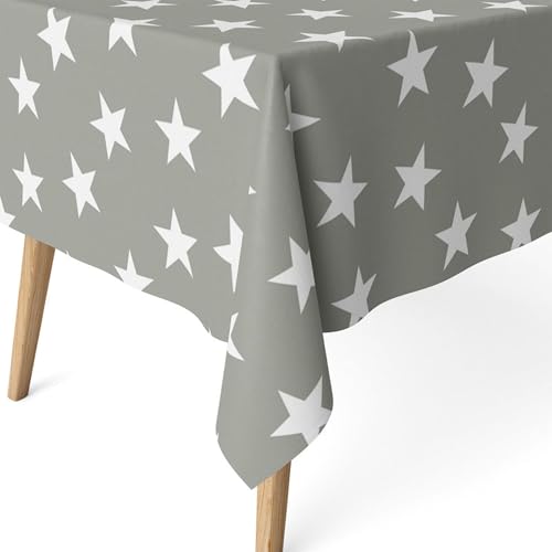 ECOMMERC3 | Schmutzabweisende Tischdecke für rechteckige Tische 250x140 cm - Extraweiche, wasserdichte, schmutzabweisende Tischdecke, Farbe Polar GRAU ECOMMERC3 | Schmutzabweisende Tischdecke für rechteckige Tische 250x140 cm - Extraweiche, wasserdichte, schmutzabweisende Tischdecke, Farbe Polar GRAU von ECOMMERC3