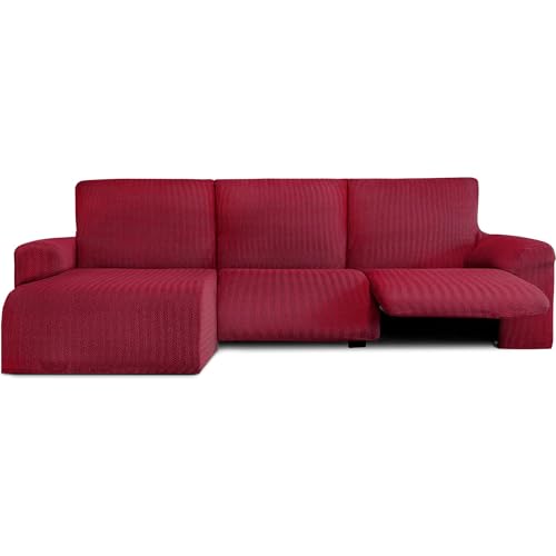 ECOMMERC3 Sofabezug für Chaiselongue, kurzes Eckteil Links, mit Entspannung, bi-elastisch, atmungsaktiv und einfach anzubringen, mit Schaumstoffen und Gummibändern ECOMMERC3 Sofabezug für Chaiselongue, kurzes Eckteil Links, mit Entspannung, bi-elastisch, atmungsaktiv und einfach anzubringen, mit Schaumstoffen und Gummibändern von ECOMMERC3