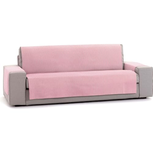ECOMMERC3 Universal-Sofabezug mit Gummibändern, Größe 3-Sitzer – Verstellbarer Sofabezug in Ecru/Rosa, Schutz für Rückenlehne, Sitz und Armlehnen, einfache und vielseitige Renovierung ECOMMERC3 Universal-Sofabezug mit Gummibändern, Größe 3-Sitzer – Verstellbarer Sofabezug in Ecru/Rosa, Schutz für Rückenlehne, Sitz und Armlehnen, einfache und vielseitige Renovierung von ECOMMERC3