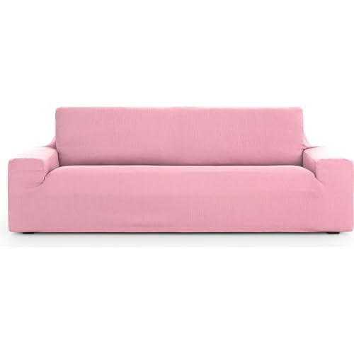 ECOMMERC3 Universal und vielseitiger 3-Sitzer-Sofabezug in Rosa, einfach anzubringen, für Rückenlehne, Sitz und Armlehnen ECOMMERC3 Universal und vielseitiger 3-Sitzer-Sofabezug in Rosa, einfach anzubringen, für Rückenlehne, Sitz und Armlehnen von ECOMMERC3