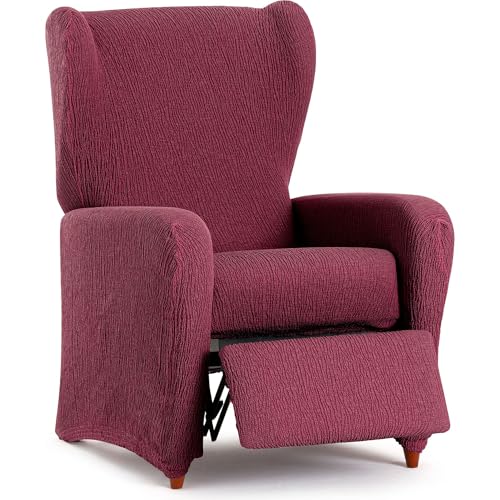 ECOMMERC3 | Universeller und vielseitiger Relax-Sesselbezug in Bordeaux, einfach anzubringen, für Rückenlehne, Sitz und Armlehnen von ECOMMERC3
