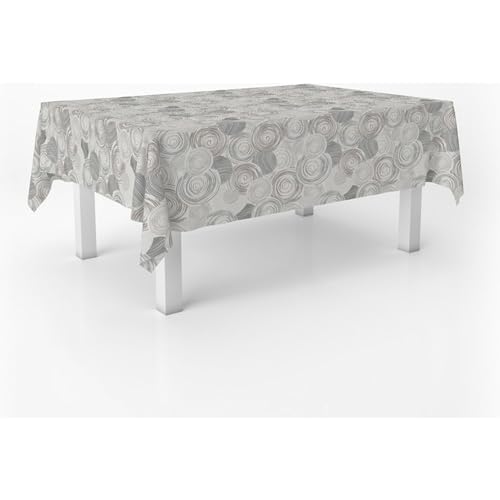 ECOMMERC3 Wachstuch, rechteckig, Größe 100 x 140 cm, Stil, Haltbarkeit und einfache Reinigung für Ihren Tisch – fleckenabweisende und wasserdichte Wachstuch-Tischdecke, Grau ECOMMERC3 Wachstuch, rechteckig, Größe 100 x 140 cm, Stil, Haltbarkeit und einfache Reinigung für Ihren Tisch – fleckenabweisende und wasserdichte Wachstuch-Tischdecke, Grau von ECOMMERC3