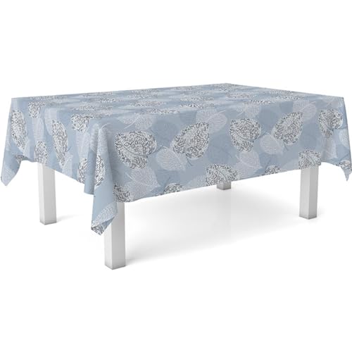 ECOMMERC3 Wachstuch, rechteckig, Größe 200 x 140 cm, Stil, Haltbarkeit und einfache Reinigung für Ihren Tisch – Wachstuch-Tischdecke, schmutzabweisend und wasserdicht, Blau ECOMMERC3 Wachstuch, rechteckig, Größe 200 x 140 cm, Stil, Haltbarkeit und einfache Reinigung für Ihren Tisch – Wachstuch-Tischdecke, schmutzabweisend und wasserdicht, Blau von ECOMMERC3