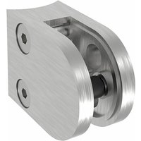 Economy - Glasklemmbeschlag für Rundrohr 33,7 mm, f. Glas o. Blech,Edelstahl V2A von ECONOMY