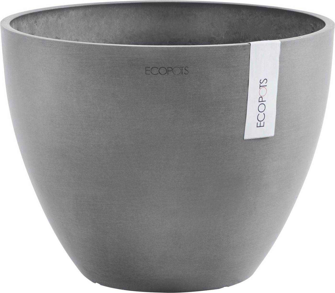 ECOPOTS Blumentopf ANTWERP Grey, BxTxH: 30x30x25,5 cm von ECOPOTS