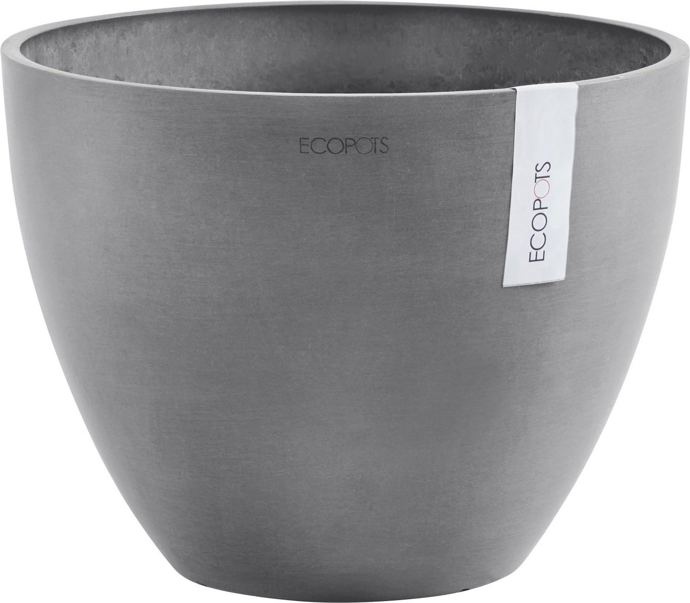 ECOPOTS Blumentopf ANTWERP Grey, BxTxH: 50x50x37,5 cm von ECOPOTS