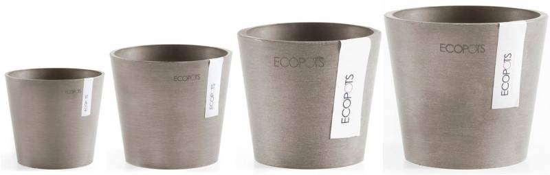 ECOPOTS Blumentopf Amsterdam Mini (Set, 4 St), in verschiedenen Größen von ECOPOTS