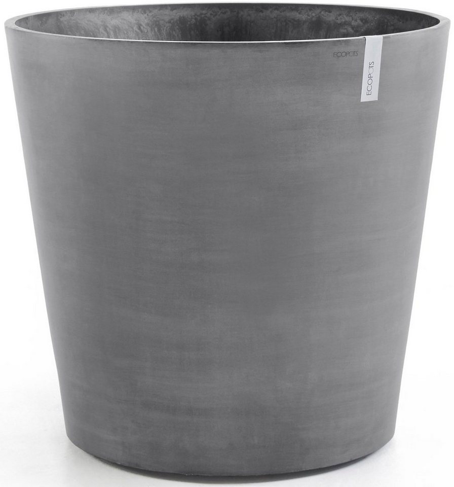 ECOPOTS Blumentopf Amsterdam mit Rollen 100 Grau, für innen und außen: frostsicher, bruchsicher und lichtbeständig ECOPOTS Blumentopf Amsterdam mit Rollen 100 Grau, für innen und außen: frostsicher, bruchsicher und lichtbeständig von ECOPOTS