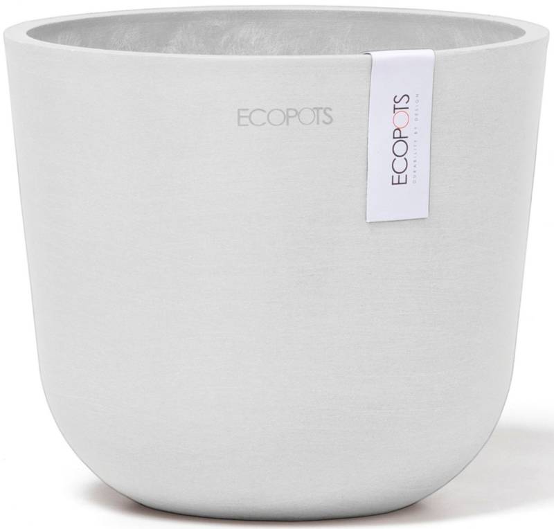 ECOPOTS Blumentopf Oslo Mini 16 Weiß, für den Innenbereich ECOPOTS Blumentopf Oslo Mini 16 Weiß, für den Innenbereich von ECOPOTS